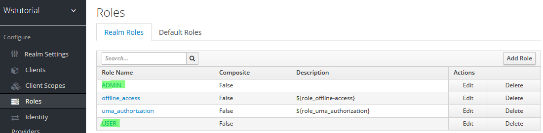 keycloak roles